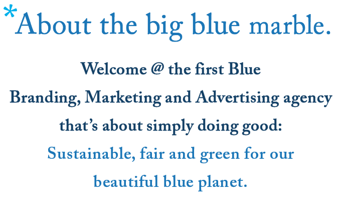 Welcome @ About the Big Blue Marble