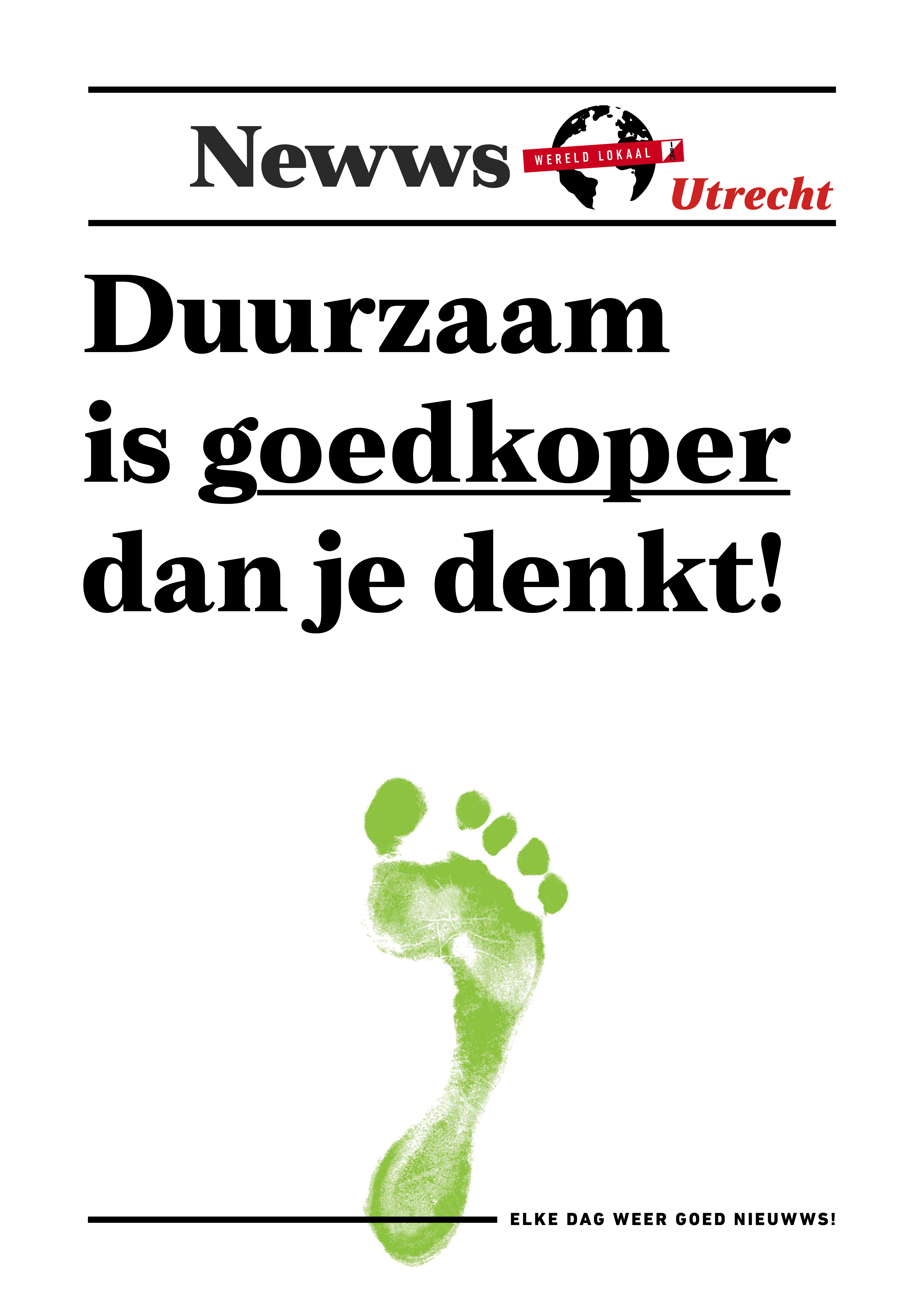 Het laatste newws - Duurzaam is goedkoper dan je denkt